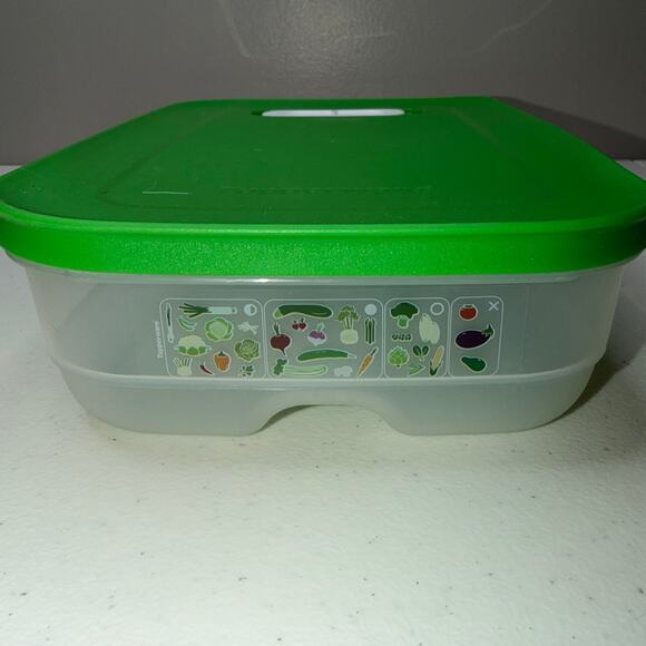 Tupperware Fridgesmart 1.8 L Fruit Vegetable Storage Container 7291B - Picture 1 of 8
